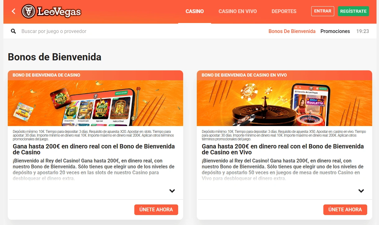 Generosos bonos para nuevos jugadores en los mejores casinos visa Bonos para nuevos jugadores